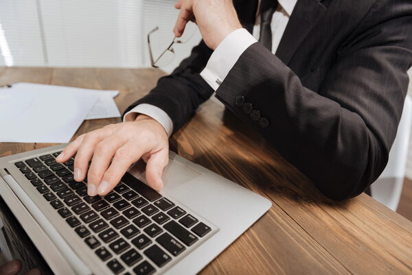Person customizing their resume for a specific job application